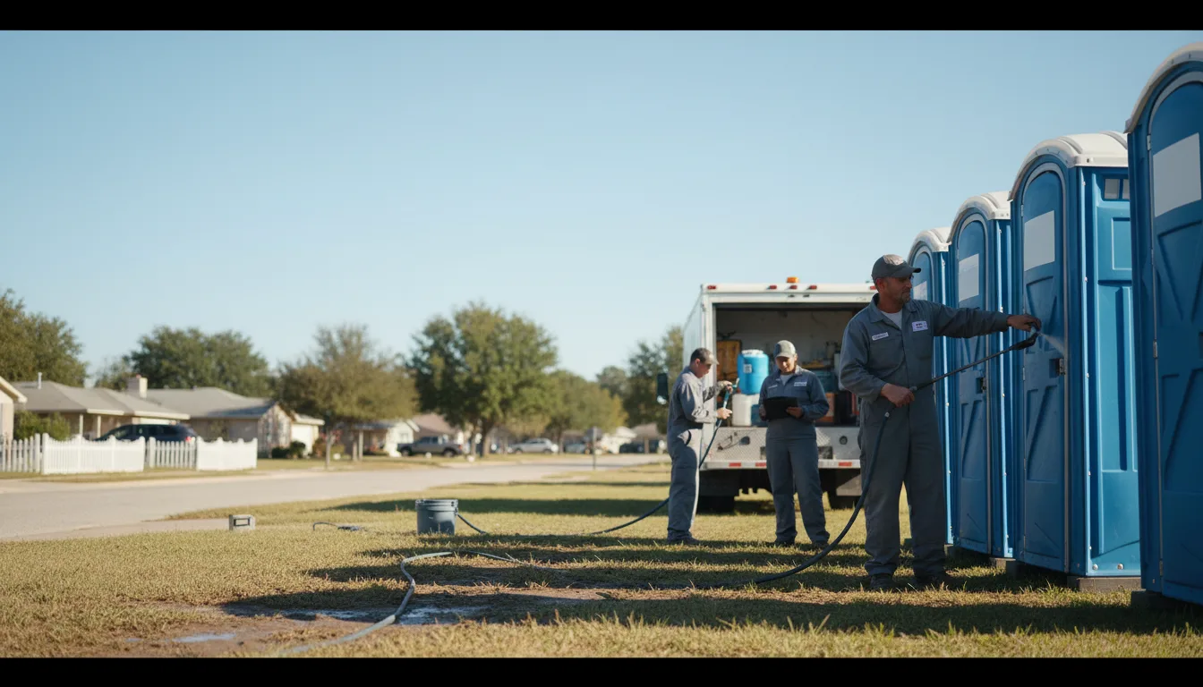 Long-Term Portable Toilet Rental in Killen, AL near me